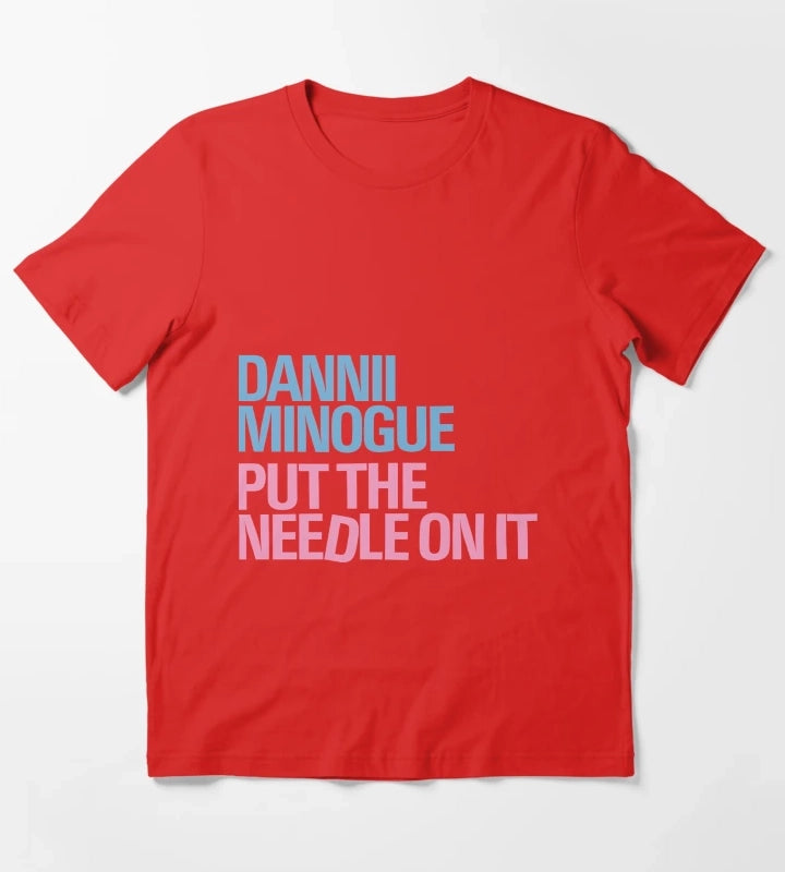 Dannii Minogue Put The T-Shirt Red