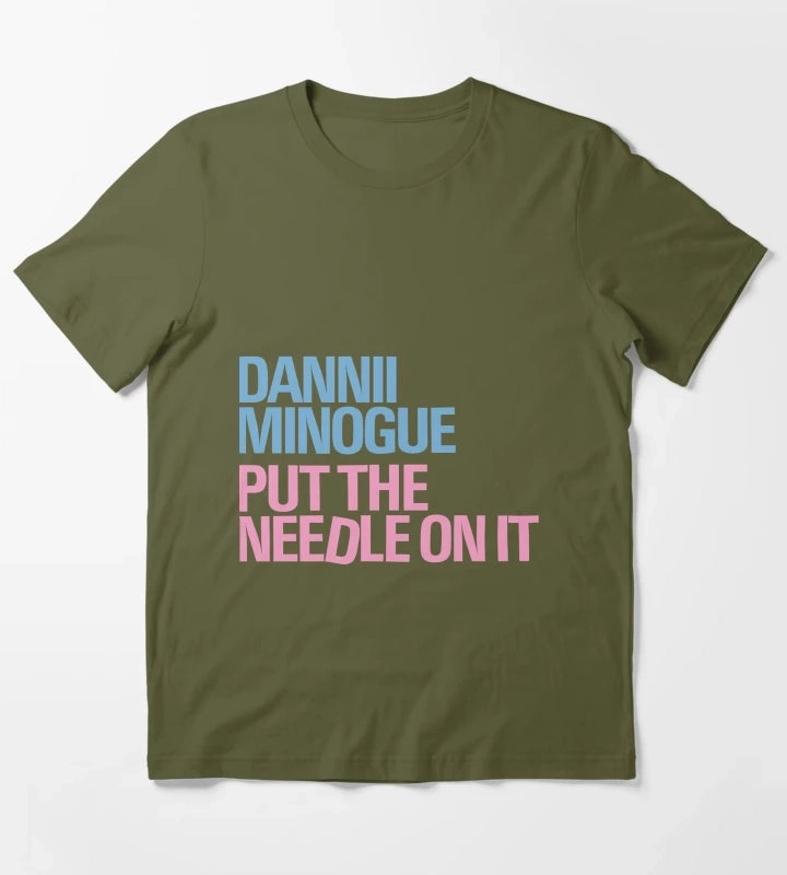 Dannii Minogue Put The T-Shirt Olive Green