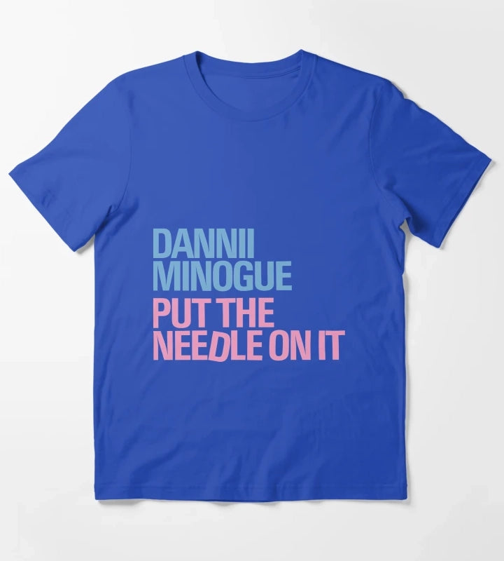 Dannii Minogue Put The T-Shirt Blue