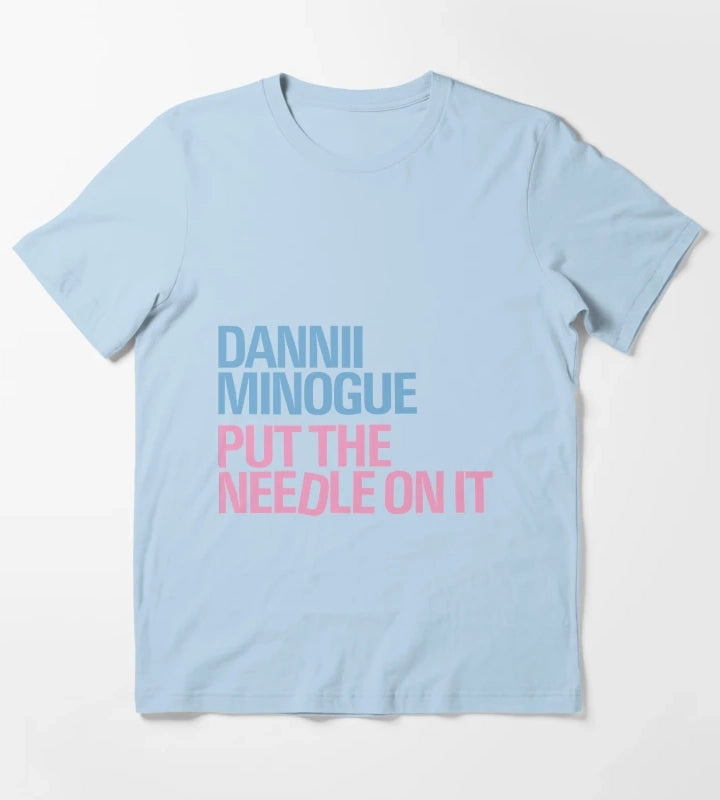 Dannii Minogue Put The T-Shirt Sky Blue