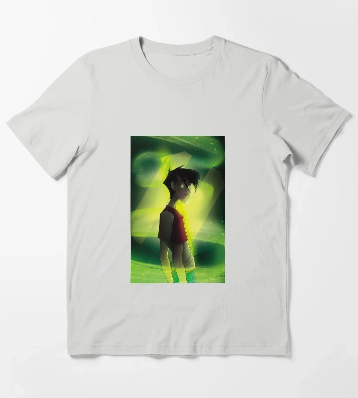 Danny Fenton The Portal T-Shirt Light Grey