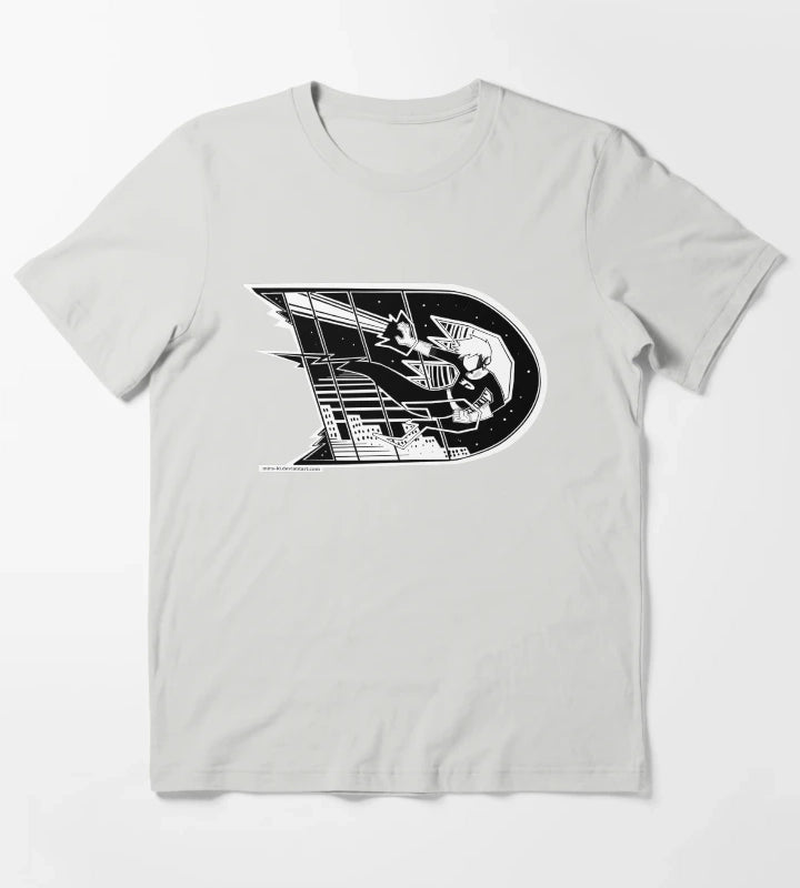 Danny Phantom Protector T-Shirt Light Grey