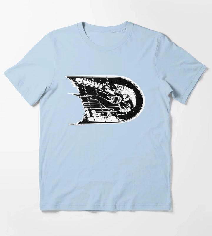 Danny Phantom Protector T-Shirt Sky Blue