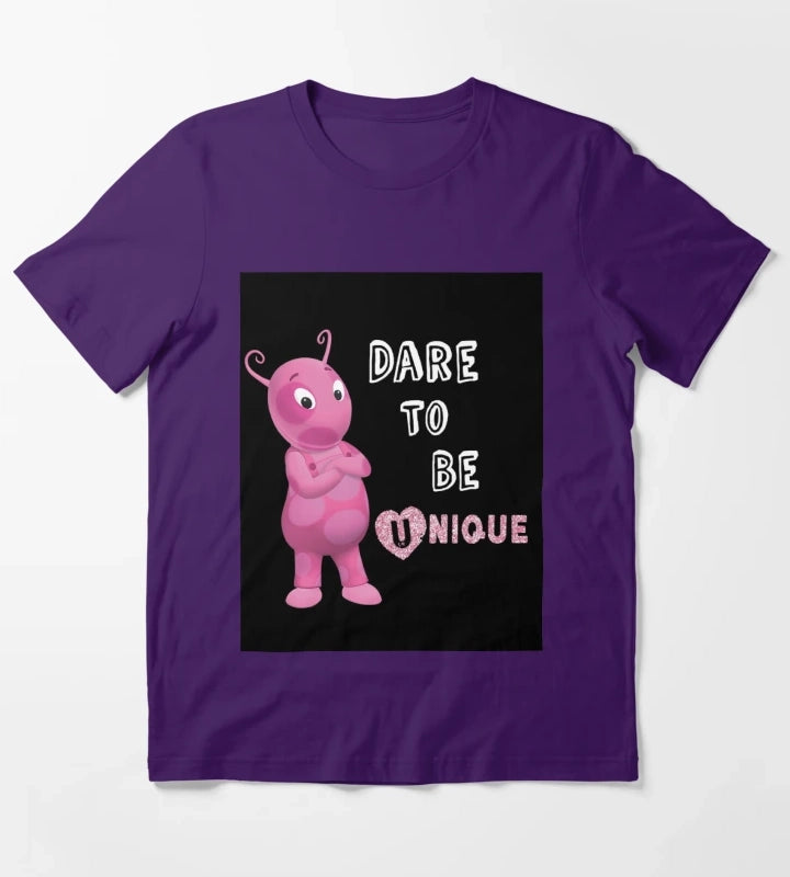 Dare to Be Unique Uniqua T-Shirt Purple
