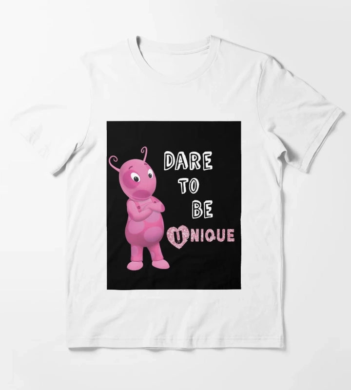 Dare to Be Unique Uniqua T-Shirt White