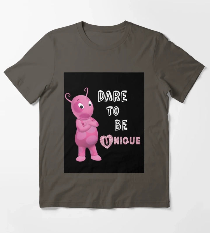 Dare to Be Unique Uniqua T-Shirt Dark Grey
