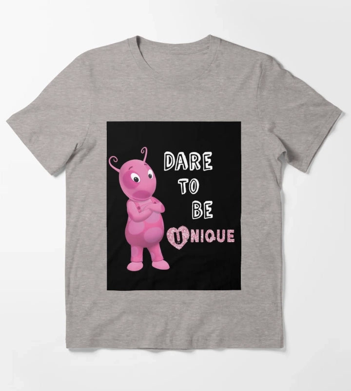 Dare to Be Unique Uniqua T-Shirt Heather Grey