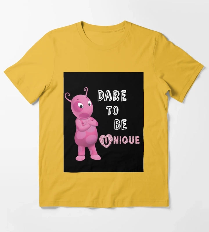 Dare to Be Unique Uniqua T-Shirt Yellow