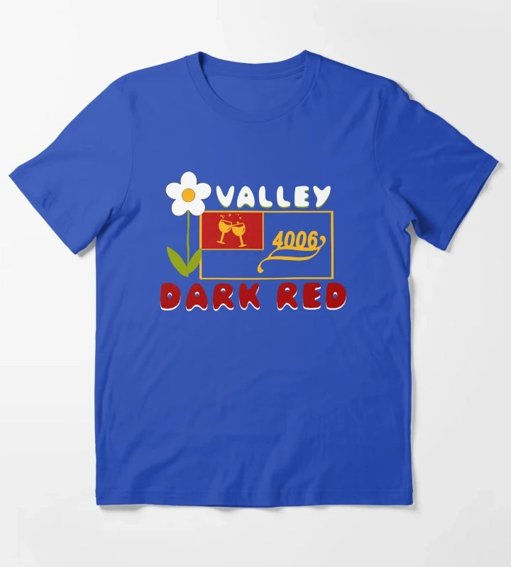 Dark Red Vol 1 T-Shirt Blue