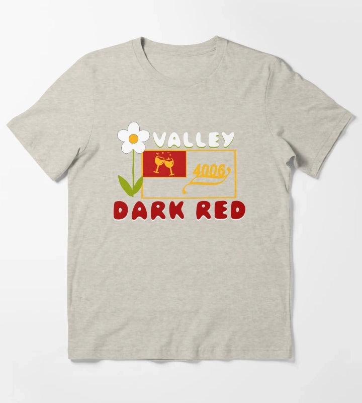 Dark Red Vol 1 T-Shirt Cream