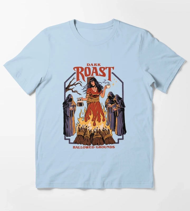 Dark Roast T-Shirt Sky Blue