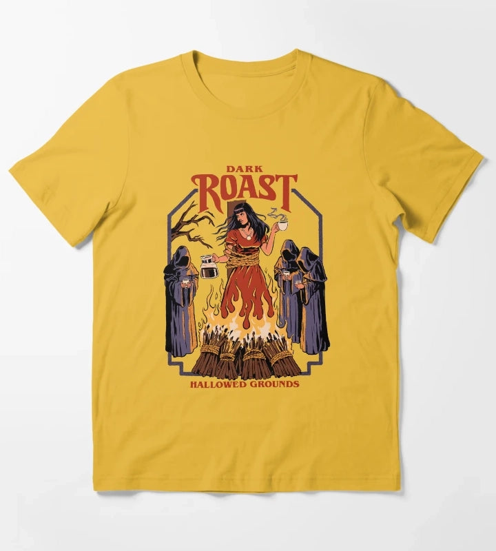 Dark Roast T-Shirt Yellow