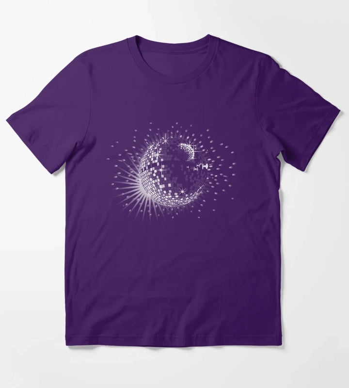 Darkside of Disco T-Shirt Purple