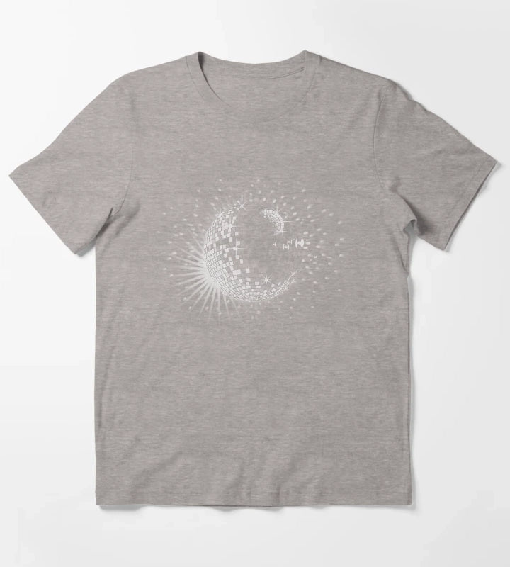 Darkside of Disco T-Shirt Heather Grey