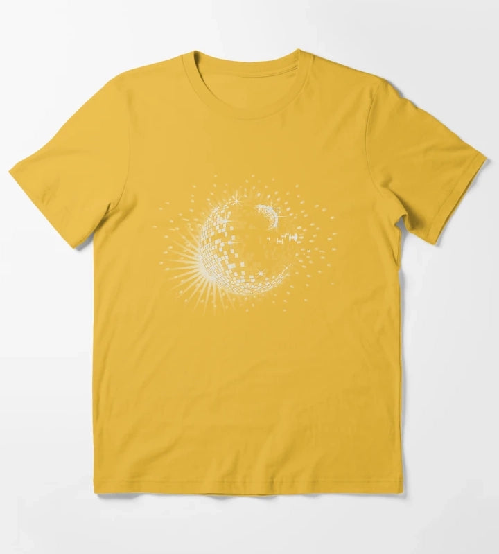 Darkside of Disco T-Shirt Yellow