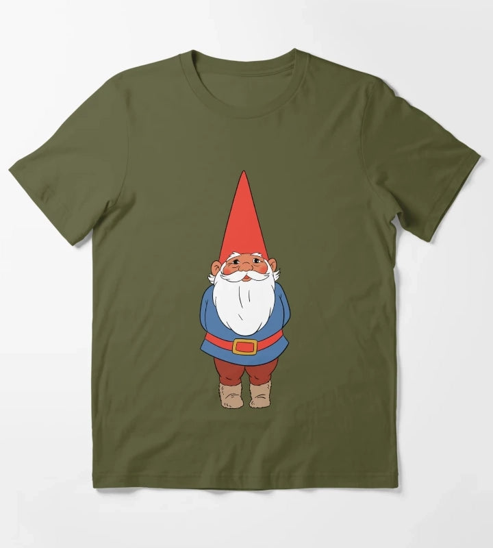 David the Gnome T-Shirt Olive Green