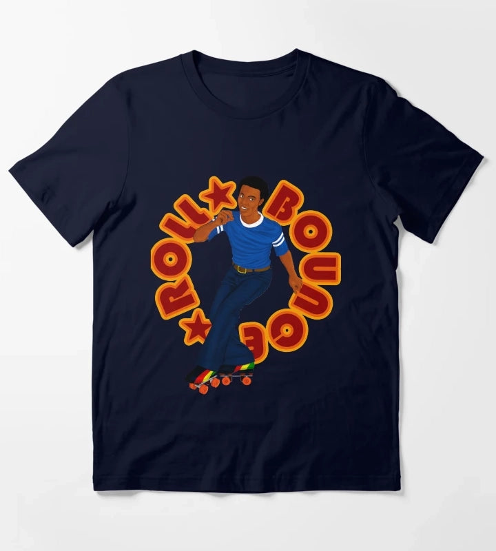 Day Gifts Roll Bounce Halloween Holiday T-Shirt Navy