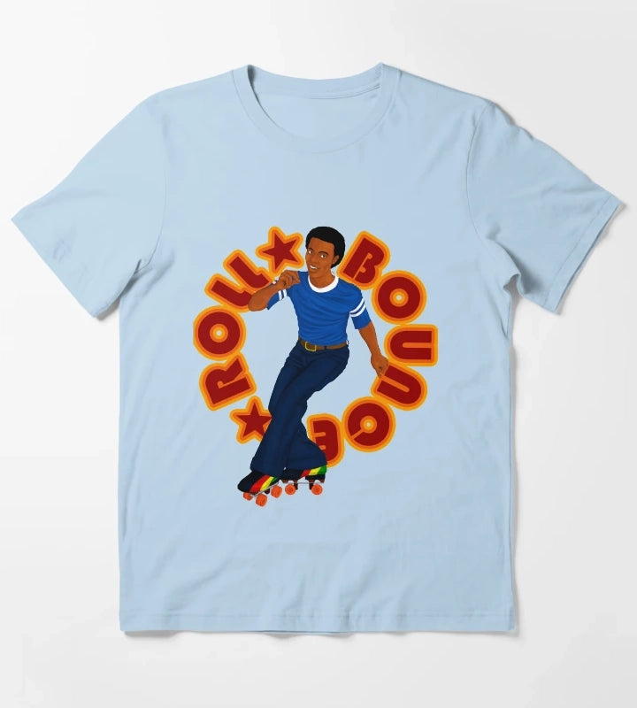 Day Gifts Roll Bounce Halloween Holiday T-Shirt Sky Blue