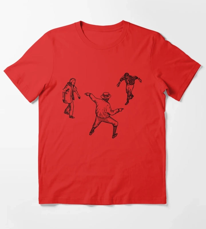 Day Gifts for Disco Gaming Elysium Funny Graphic Gift T-Shirt Red