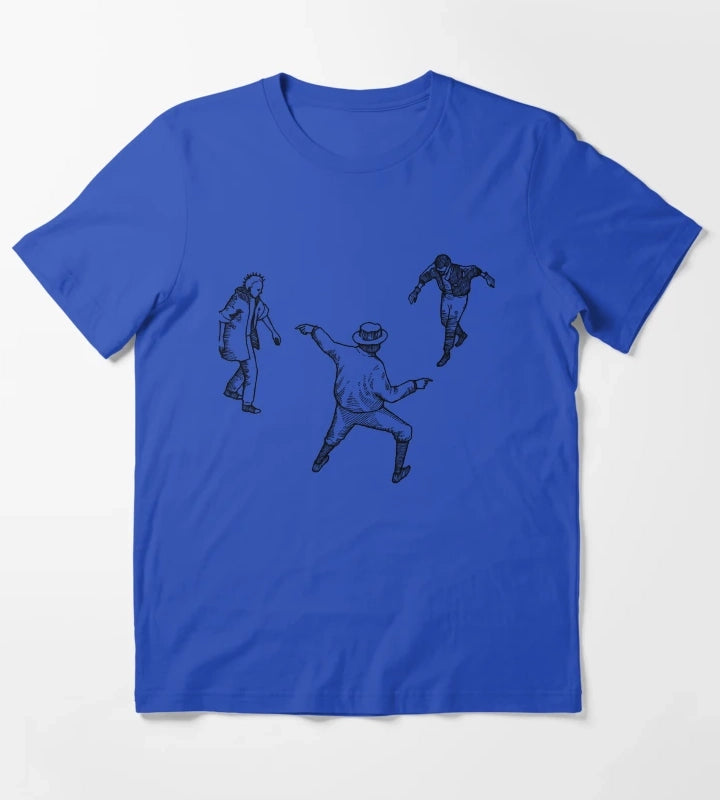 Day Gifts for Disco Gaming Elysium Funny Graphic Gift T-Shirt Blue