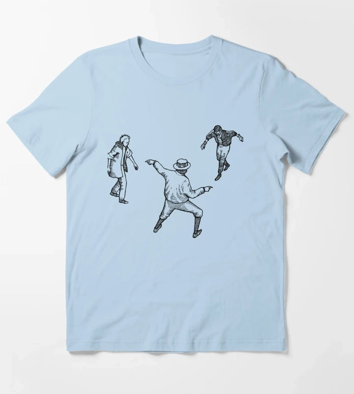 Day Gifts for Disco Gaming Elysium Funny Graphic Gift T-Shirt Sky Blue