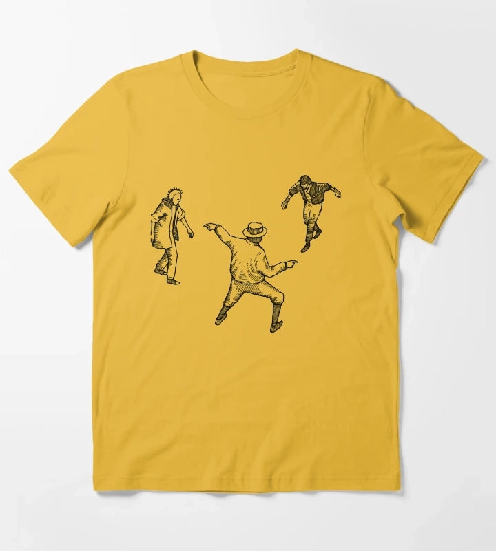 Day Gifts for Disco Gaming Elysium Funny Graphic Gift T-Shirt Yellow
