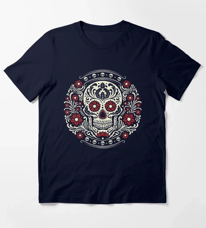 Day of the Dead T-Shirt Navy