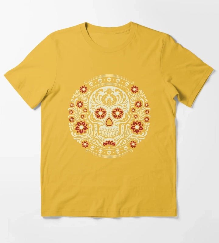 Day of the Dead T-Shirt Yellow