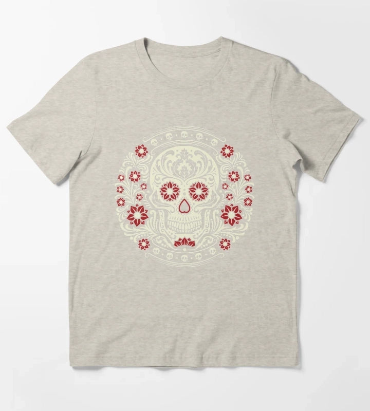 Day of the Dead T-Shirt Cream