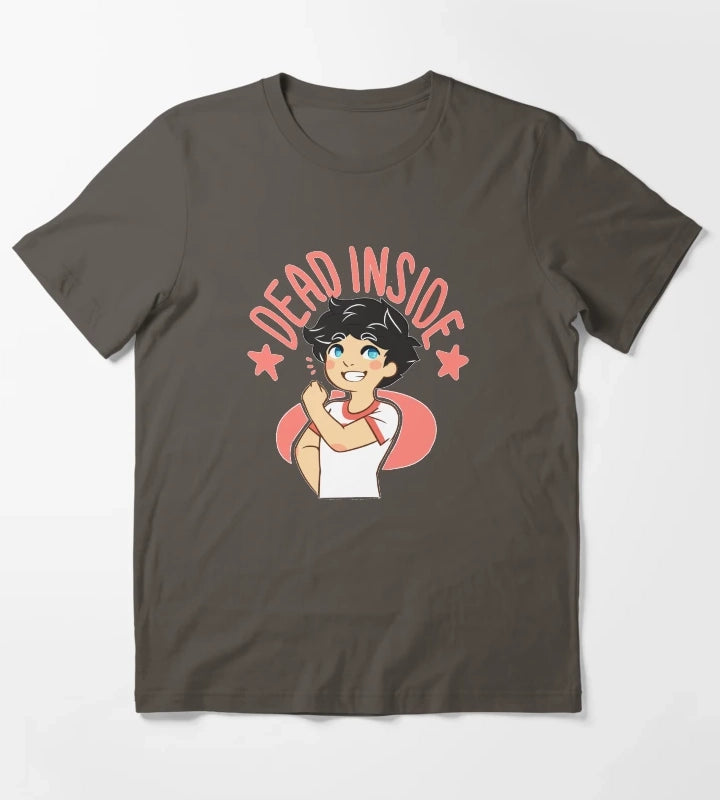 Dead Inside T-Shirt Dark Grey