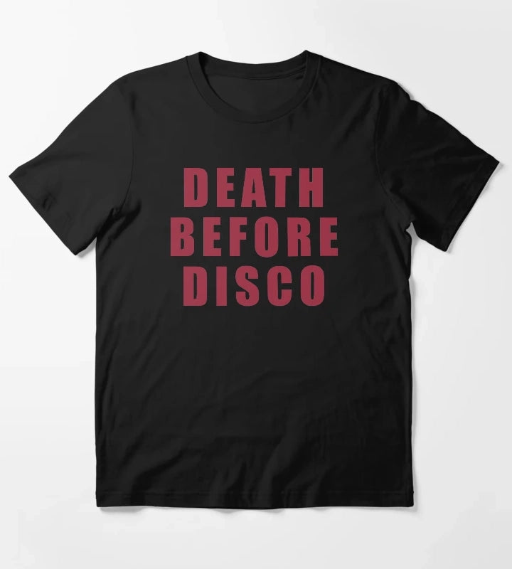 Death Before Disco Stripes T-Shirt