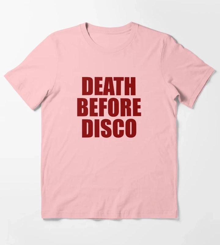 Death Before Disco T-Shirt Dark Grey