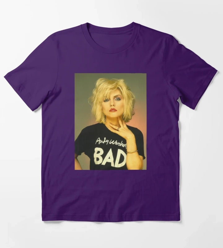 Debbie Harry T-Shirt Purple
