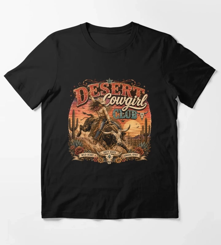 Desert cowgirl rodeo spirit T-Shirt