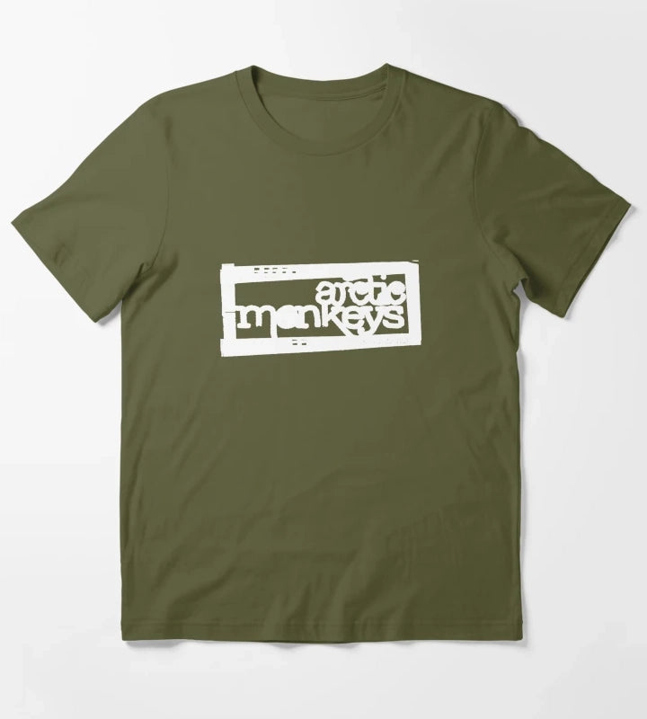 Dgfhg3344 Arctic Monkeys Monkey1 T-Shirt Olive Green