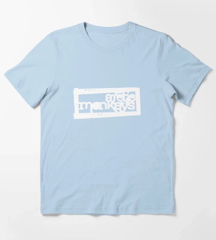 Dgfhg3344 Arctic Monkeys Monkey1 T-Shirt Sky Blue