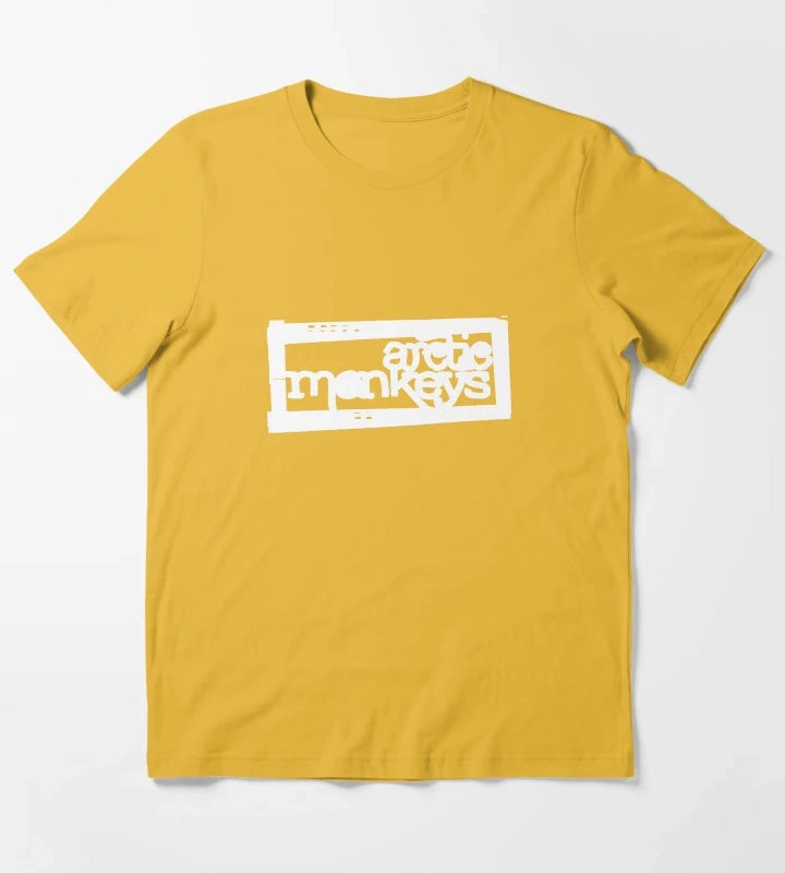 Dgfhg3344 Arctic Monkeys Monkey1 T-Shirt Yellow