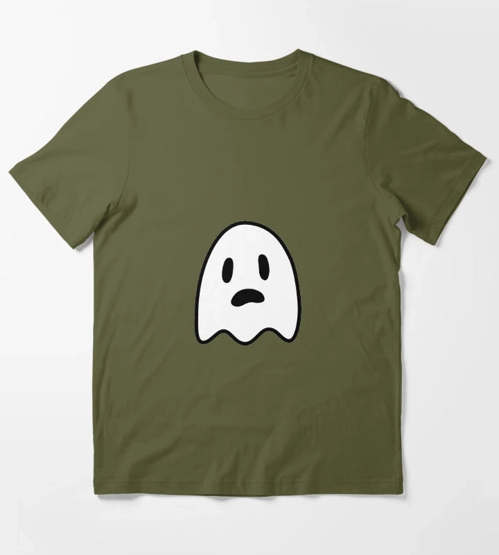Dib Membrane Faithfully Replicated Ghost Shirt Invader Zim Florpus T-Shirt Olive Green