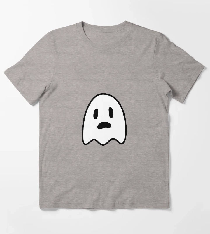 Dib Membrane Faithfully Replicated Ghost Shirt Invader Zim Florpus T-Shirt Heather Grey
