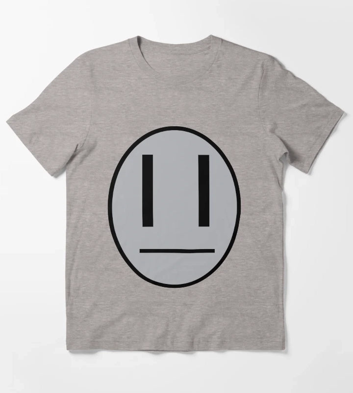 Dibs emotocon shirt T-Shirt Heather Grey