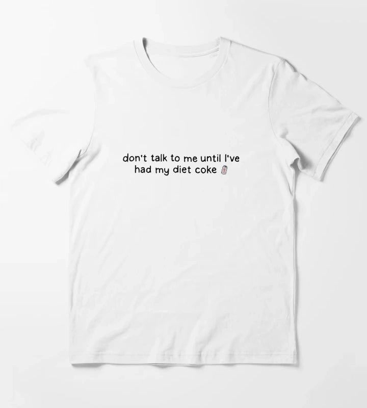 Diet Coke Addict T-Shirt White