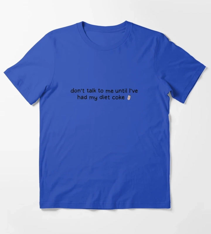 Diet Coke Addict T-Shirt Blue