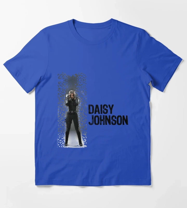 Digital Pixels Daisy Johnson AKA Quake T-Shirt Blue