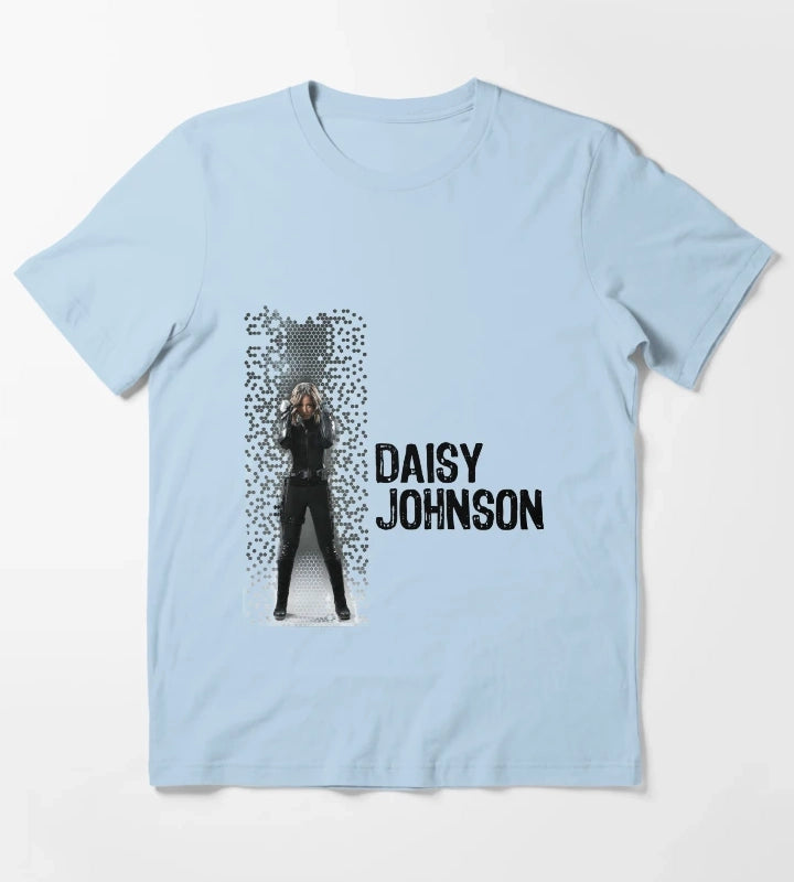 Digital Pixels Daisy Johnson AKA Quake T-Shirt Sky Blue