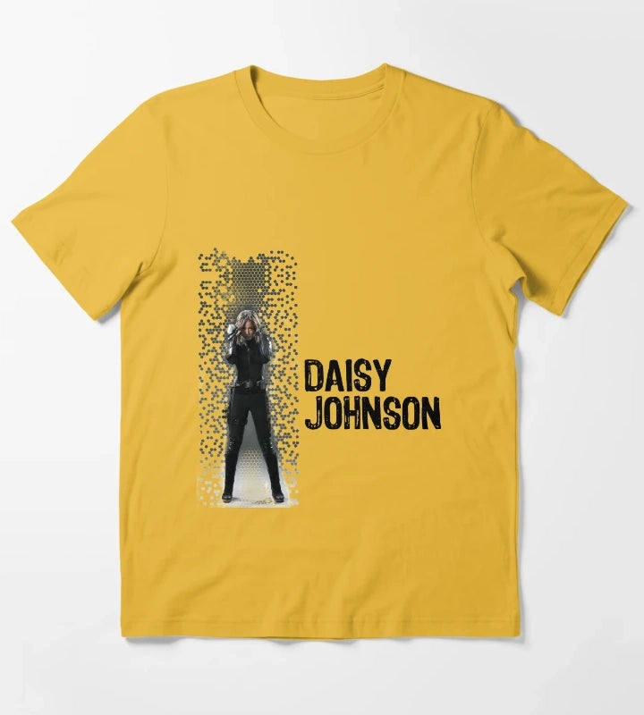 Digital Pixels Daisy Johnson AKA Quake T-Shirt Yellow