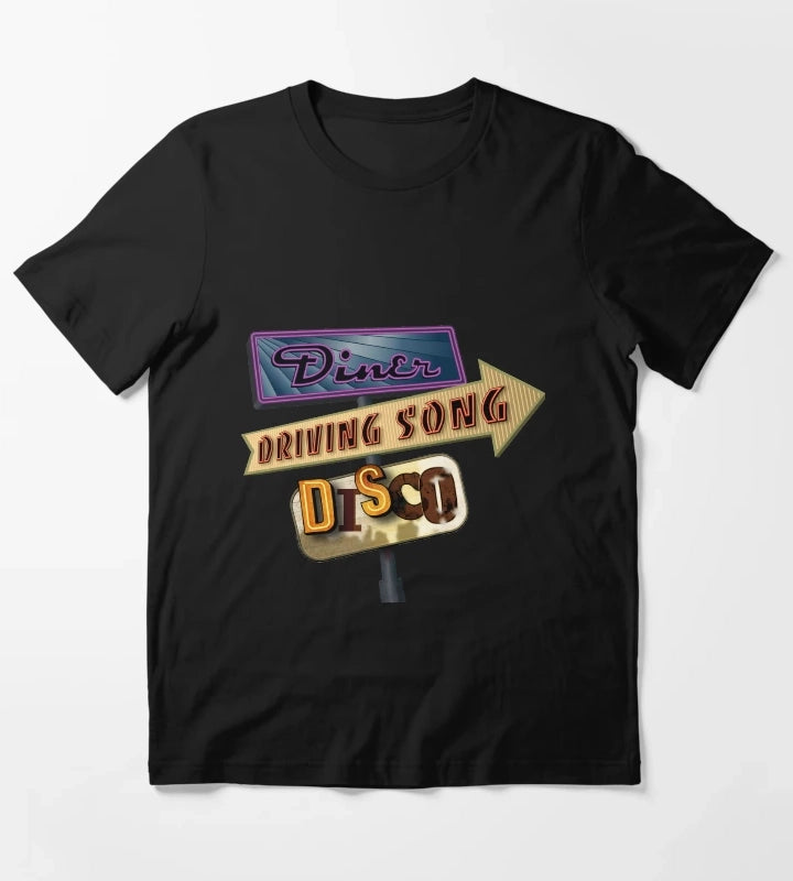 Diner Driving Song Disco T-Shirt