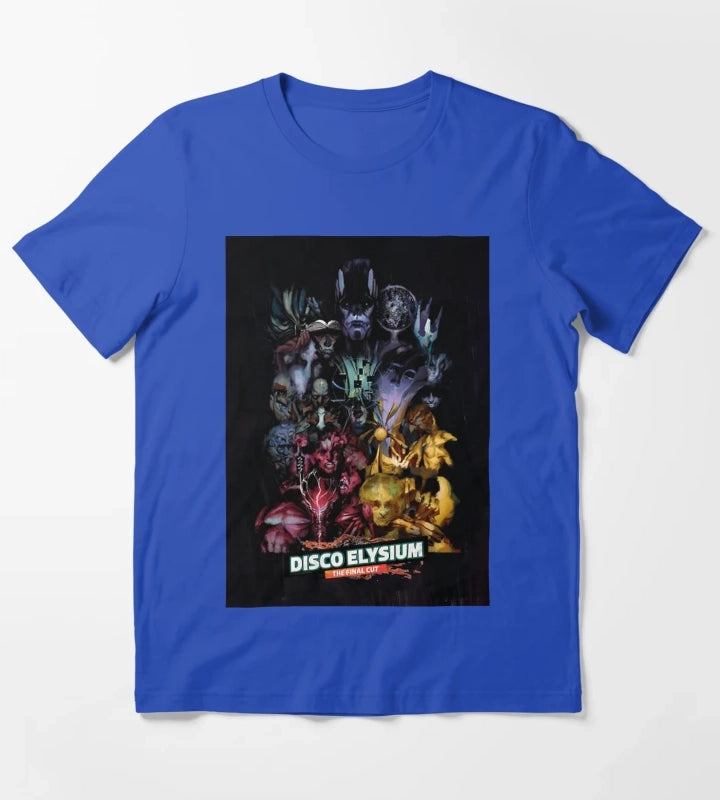 DiscoElysium The Final Cut T-Shirt Blue