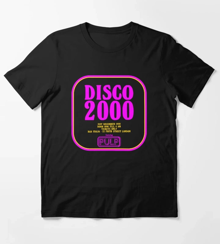Disco 2000 Pulp Pink and Yellow T-Shirt