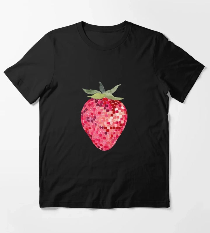 Disco Ball Strawberry T-Shirt