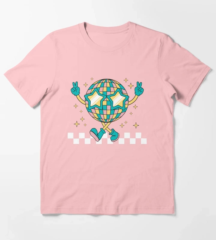 Disco Ball T-Shirt Dark Grey